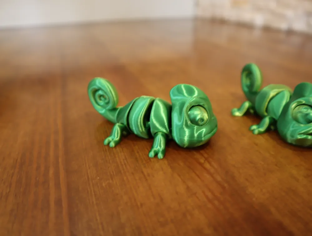 Tắc Kè Hoa In 3D