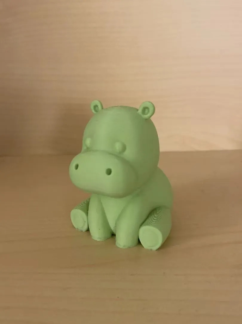 Hà mã ngồi đáng yêu