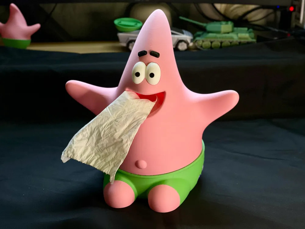 Hộp Đựng Khăn Giấy Patrick Star