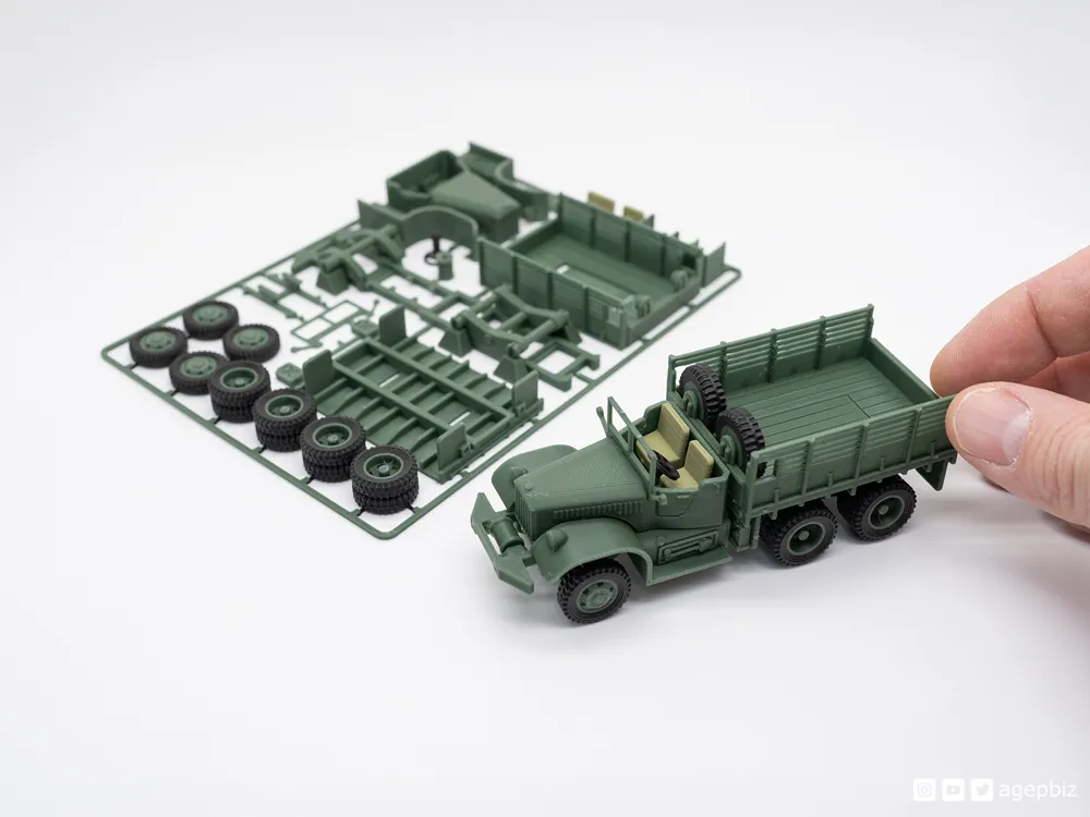 Bộ thẻ xe tải quân sự in 3D