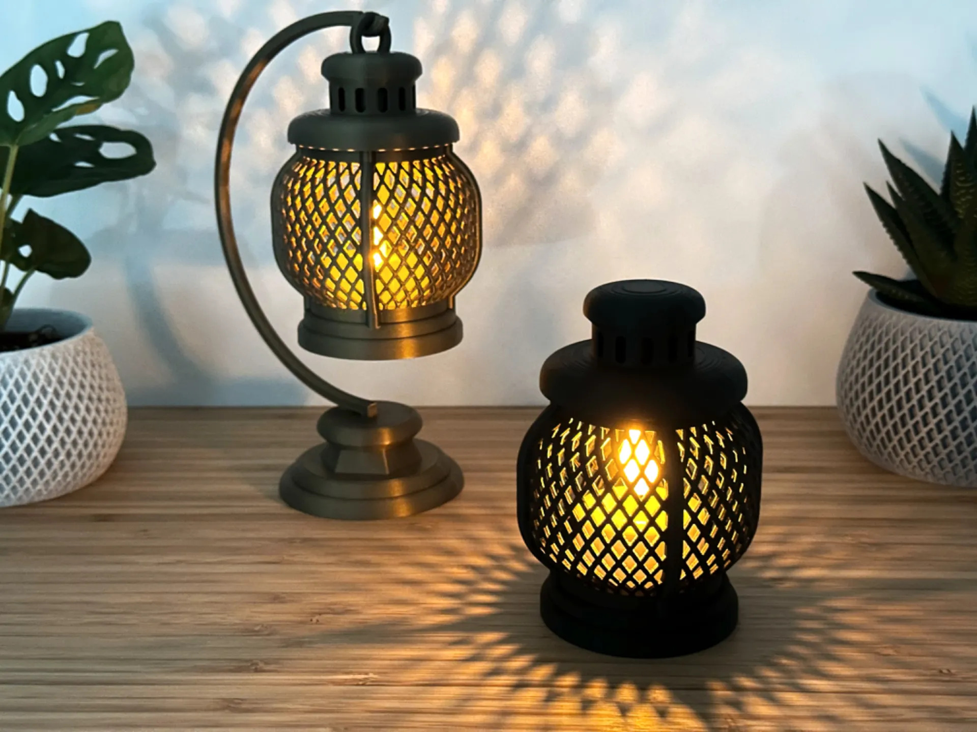 Đèn lồng nhỏ dùng nến tealight