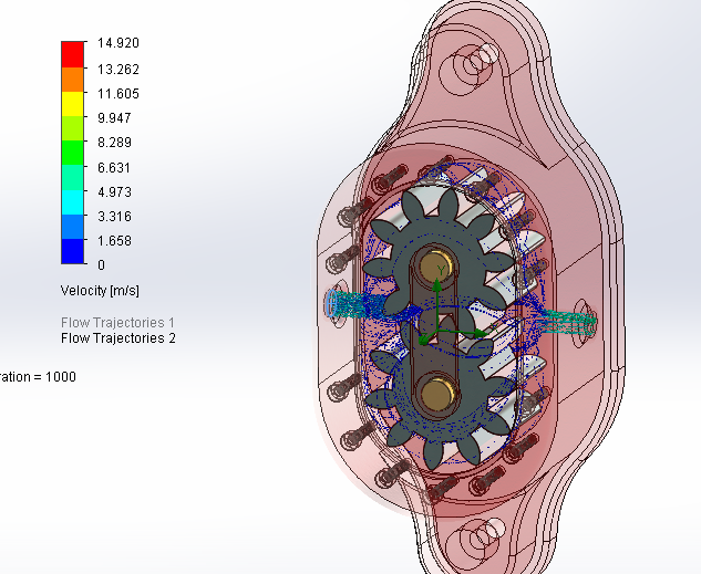 Bản vẽ 3D BƠM BÁNH RĂNG (TL 0180)