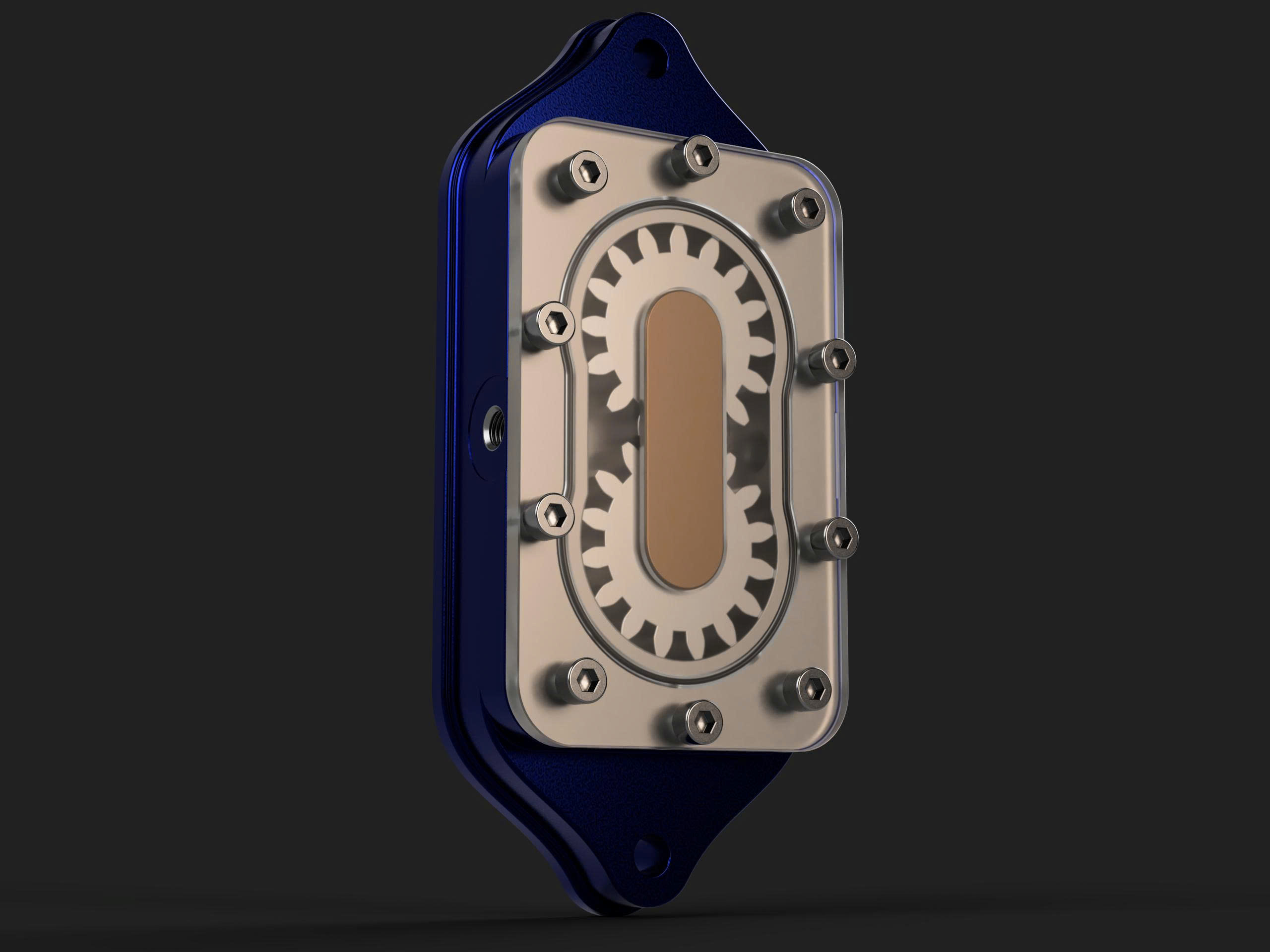 Bản vẽ 3D BƠM BÁNH RĂNG (TL 0170)