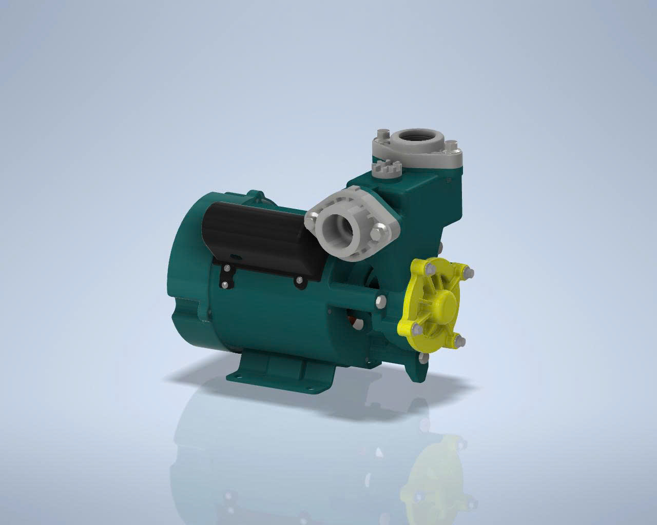 Bản vẽ 3D MÁY BƠM NƯỚC (TL 0190)