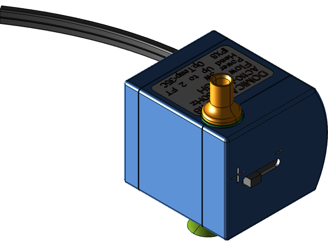 Bản vẽ 3D MÁY BƠM NƯỚC (TL 025)