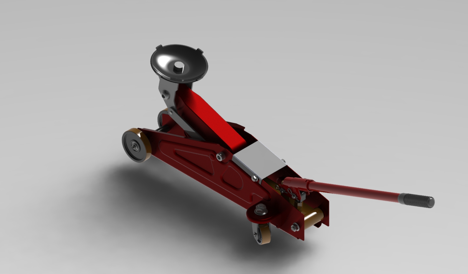 Bản vẽ 3D Kích thủy lực (TL 030)