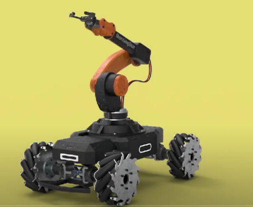 BẢN VE 3D TAY GẮP, CÁNH TAY ROBOT Cánh tay robot của xe tự hành (CN 07)