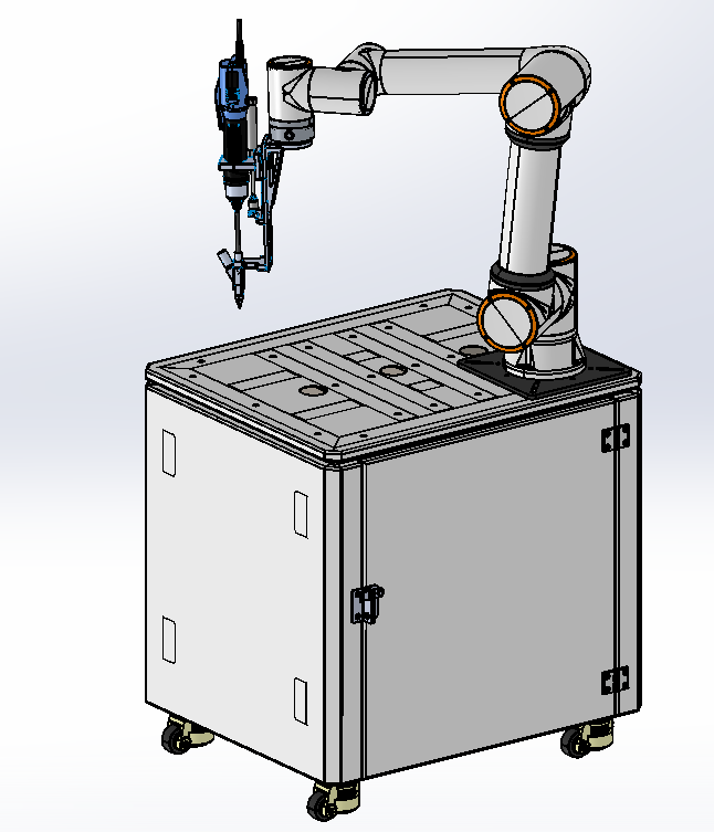 BẢN VE 3D TAY GẮP, CÁNH TAY ROBOT Fairino Screwdriver Robot (CN 015)