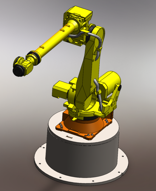BẢN VẼ 3D CÁNH TAY ROBOT Design Robot Risers Using NAAMS Standards (CN 024)