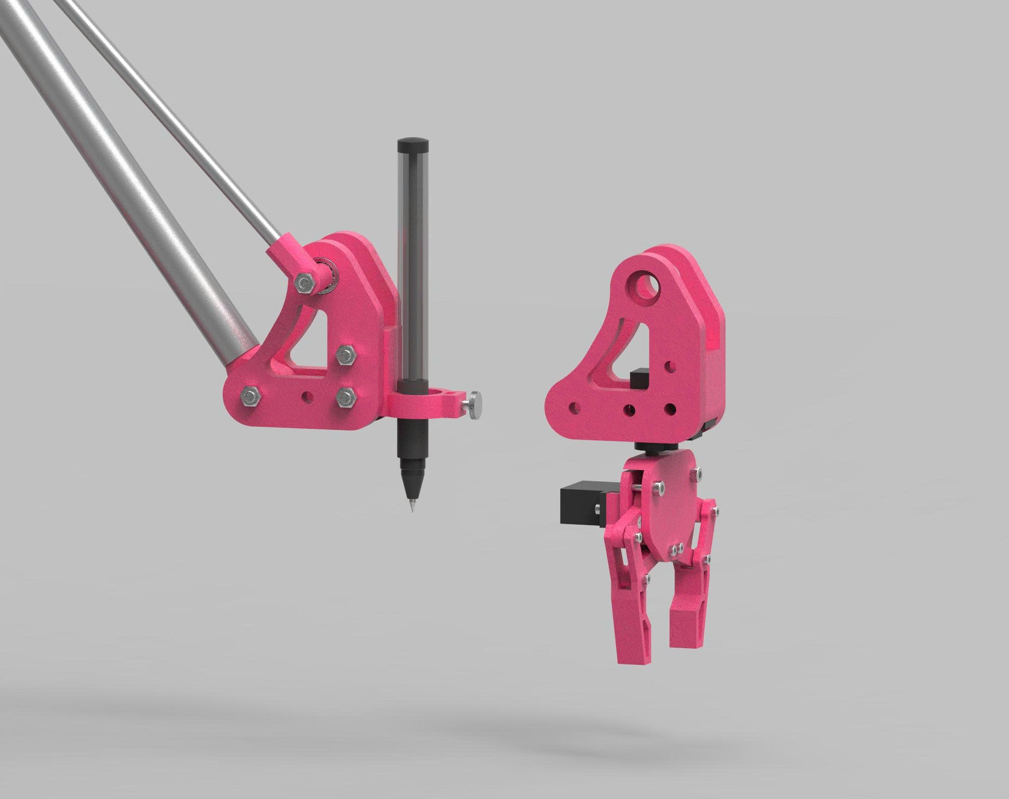 BẢN VẼ 3D CÁNH TAY ROBOT (CN 020)