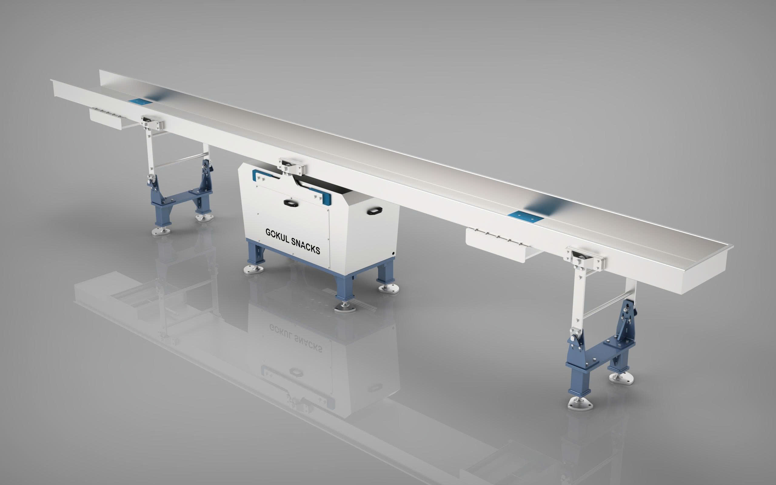 BẢN VE 3D BĂNG TẢI QUICK RETURN CONVEYOR (CN  027)