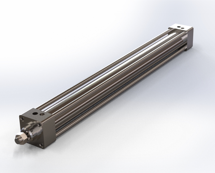 Bản vẽ 3D Xilanh khí nén (TL 070)