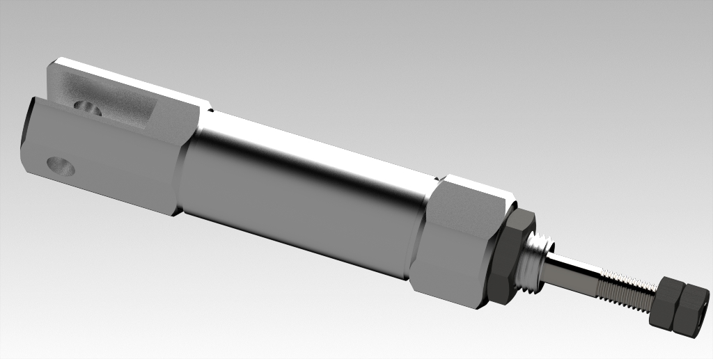 Bản vẽ 3D Xilanh khí nén (TL 059)