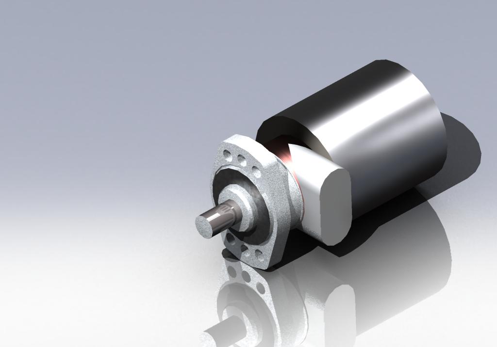 Bản vẽ 3D Động cơ thủy lực (TL 084)