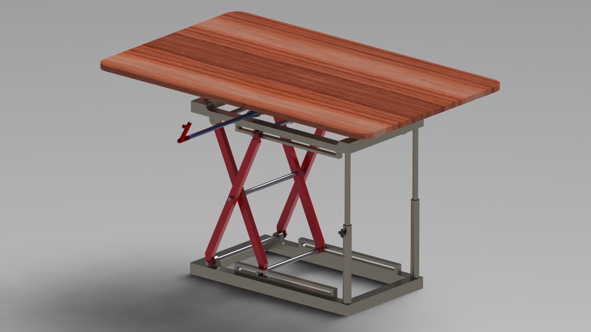 Bản vẽ 3D BÀN NÂNG THỦY LỰC (TL 0135)