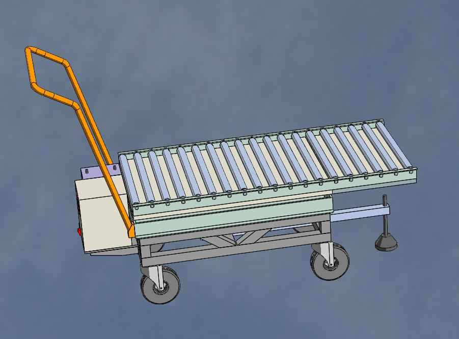 Bản vẽ 3D Xe nâng thủy lực (TL 0113)