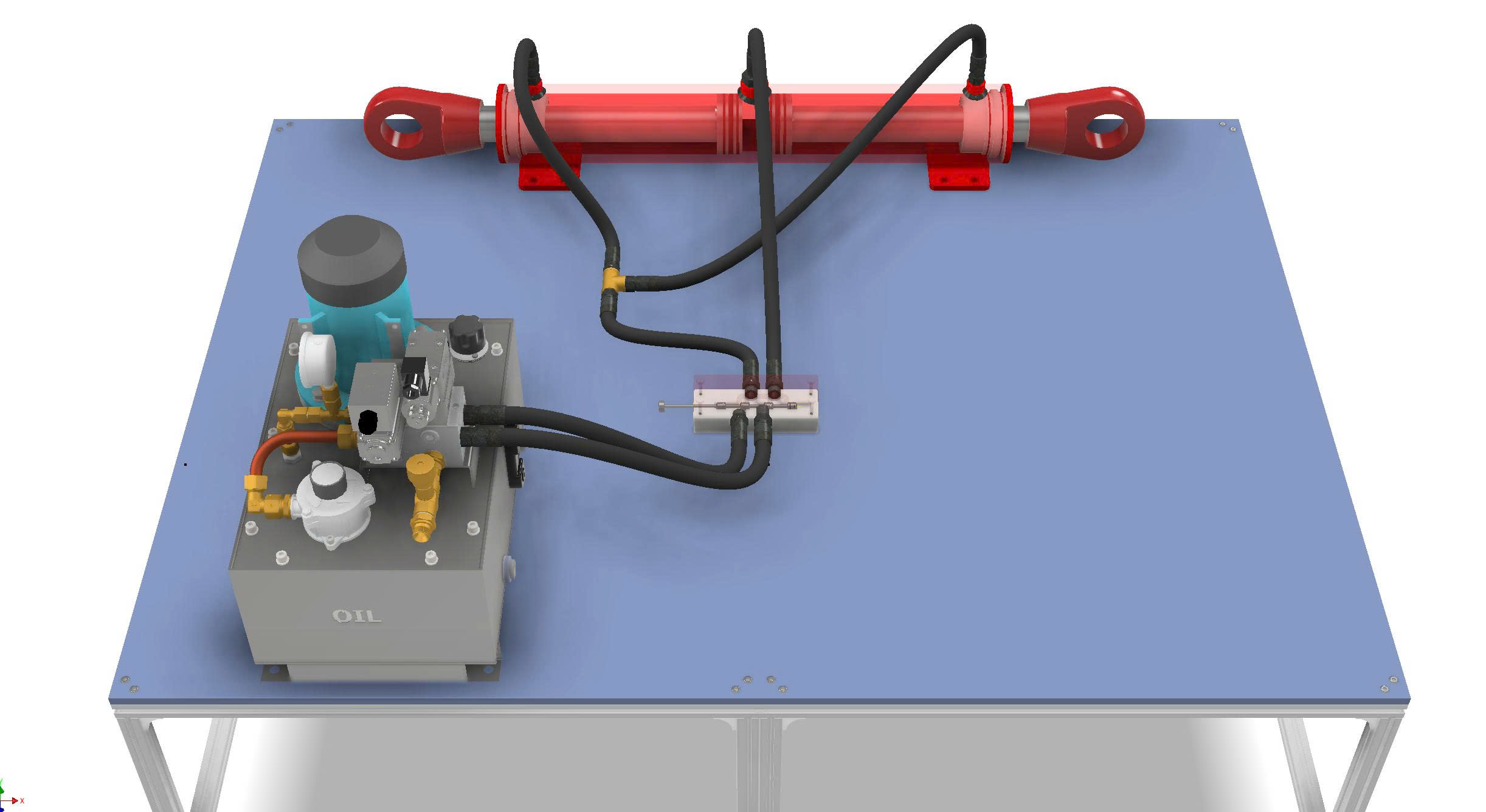 Bản vẽ 3D Nguồn thủy lực (TL 091)