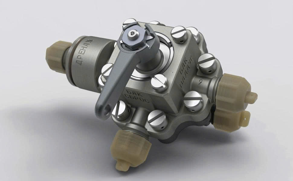 Bản vẽ 3D Van xả áp (hoặc Van an toàn) tăng cường (Boost Relief Valve) 632800-1 (TL 098)