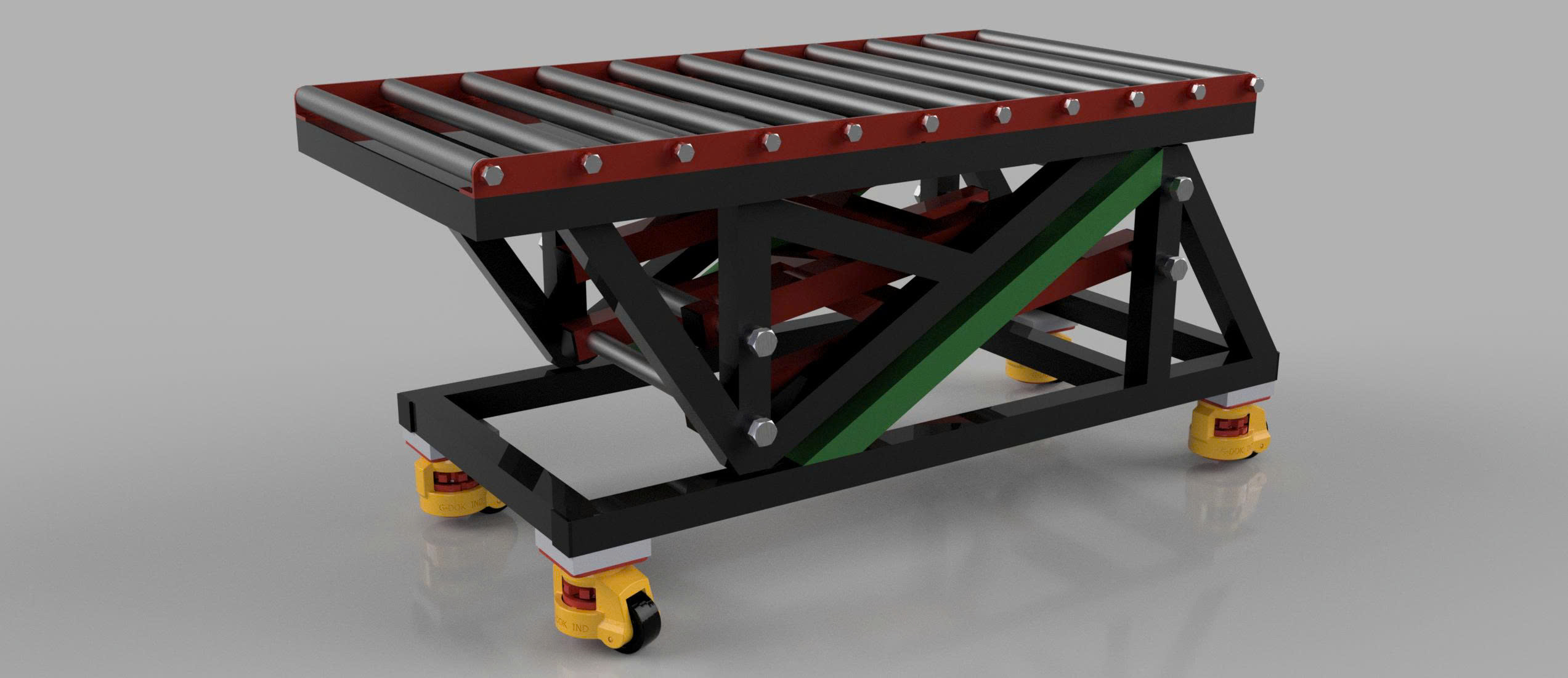 Bản vẽ 3D BÀN NÂNG THỦY LỰC (TL 0119)