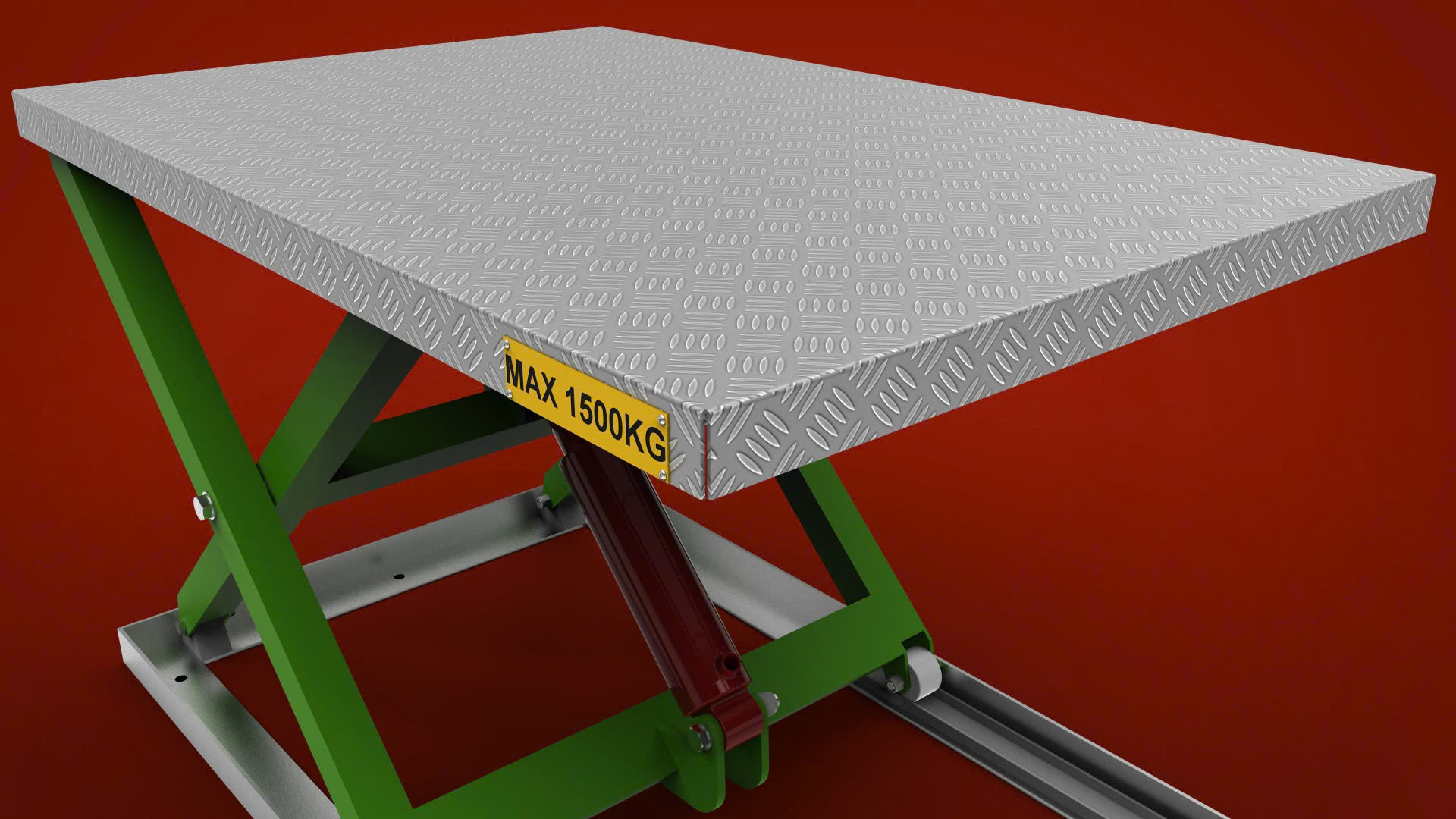 Bản vẽ 3D BÀN NÂNG THỦY LỰC (TL 0126)