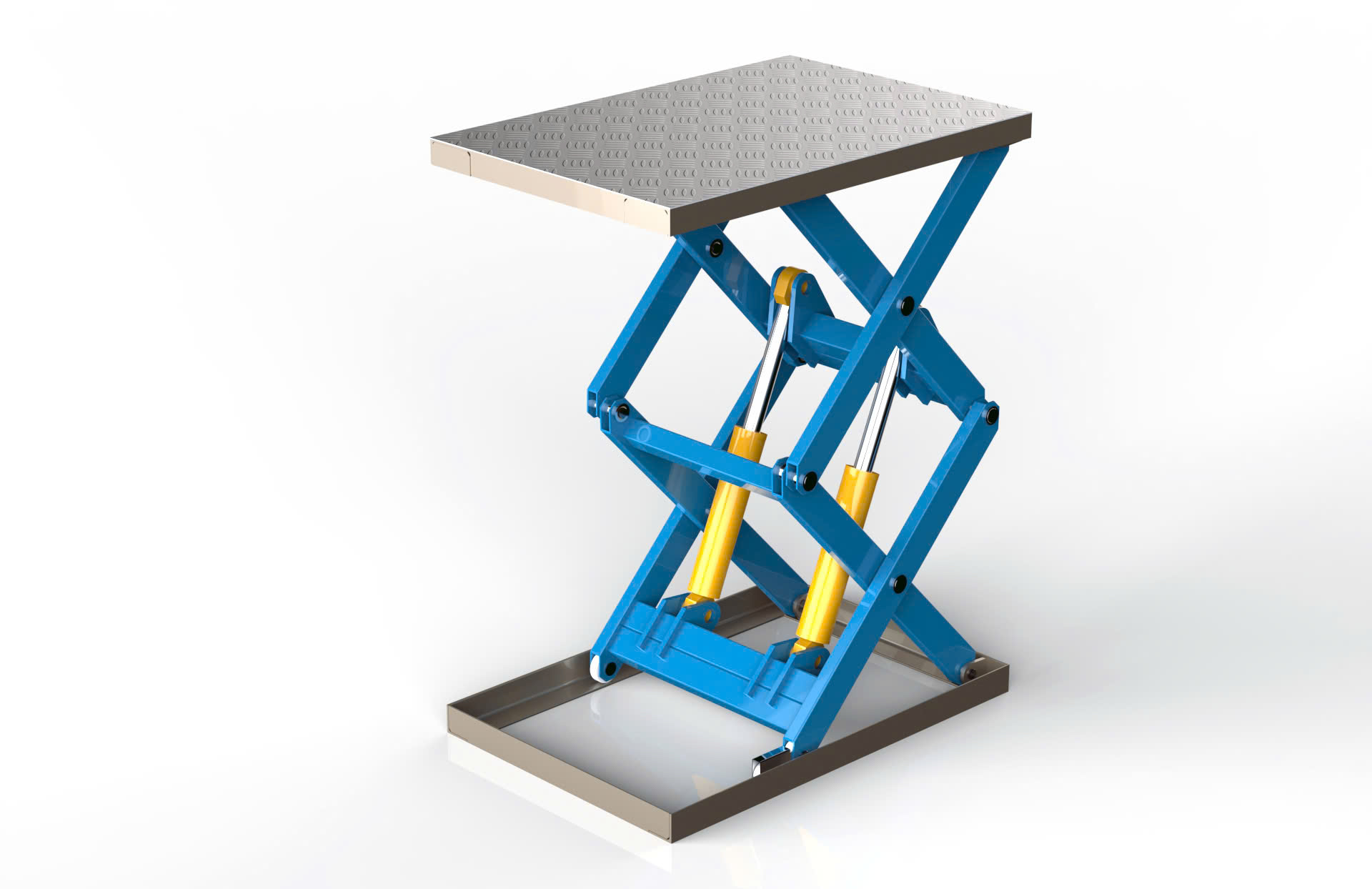 Bản vẽ 3D BÀN NÂNG THỦY LỰC (TL 0130)