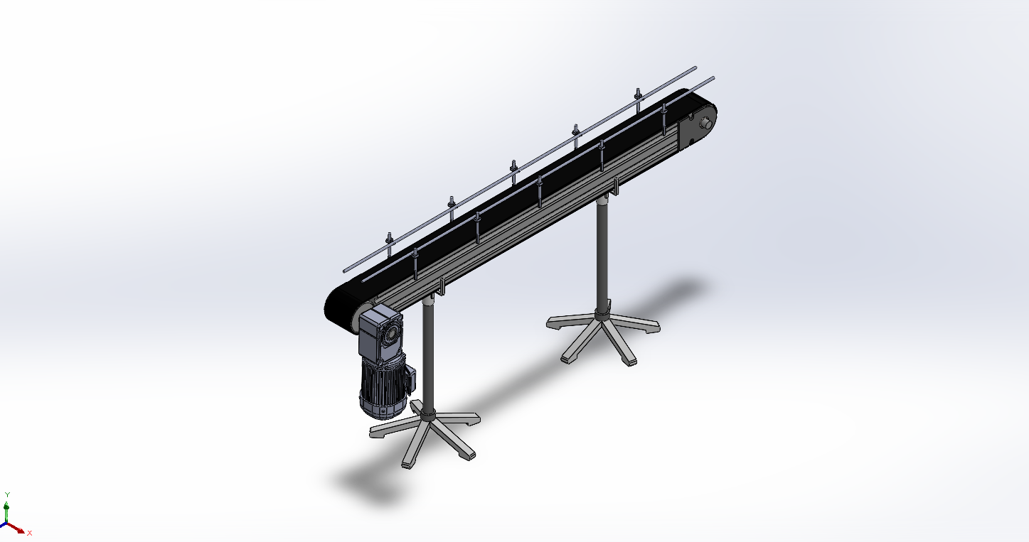 BẢN VE 3D BĂNG TẢI Conveyor System | SolidWorks 2024 (CN 041)