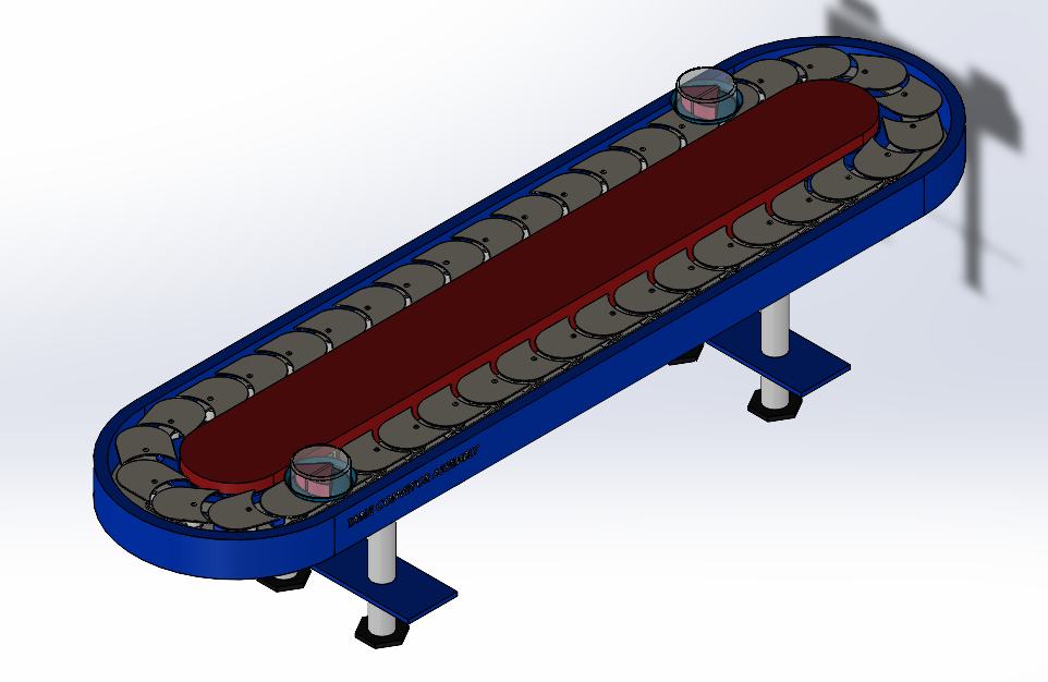 BẢN VE 3D BĂNG TẢI Table Conveyor – by Cyriac (CADD Centre Kottayam) (CN 045)