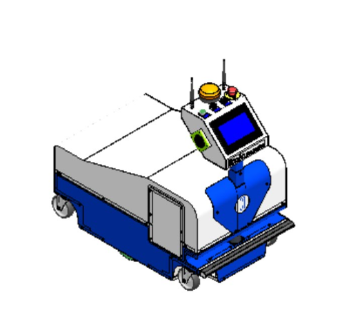 BẢN VẼ 3D XE AGV AGV-02 (CN 096)