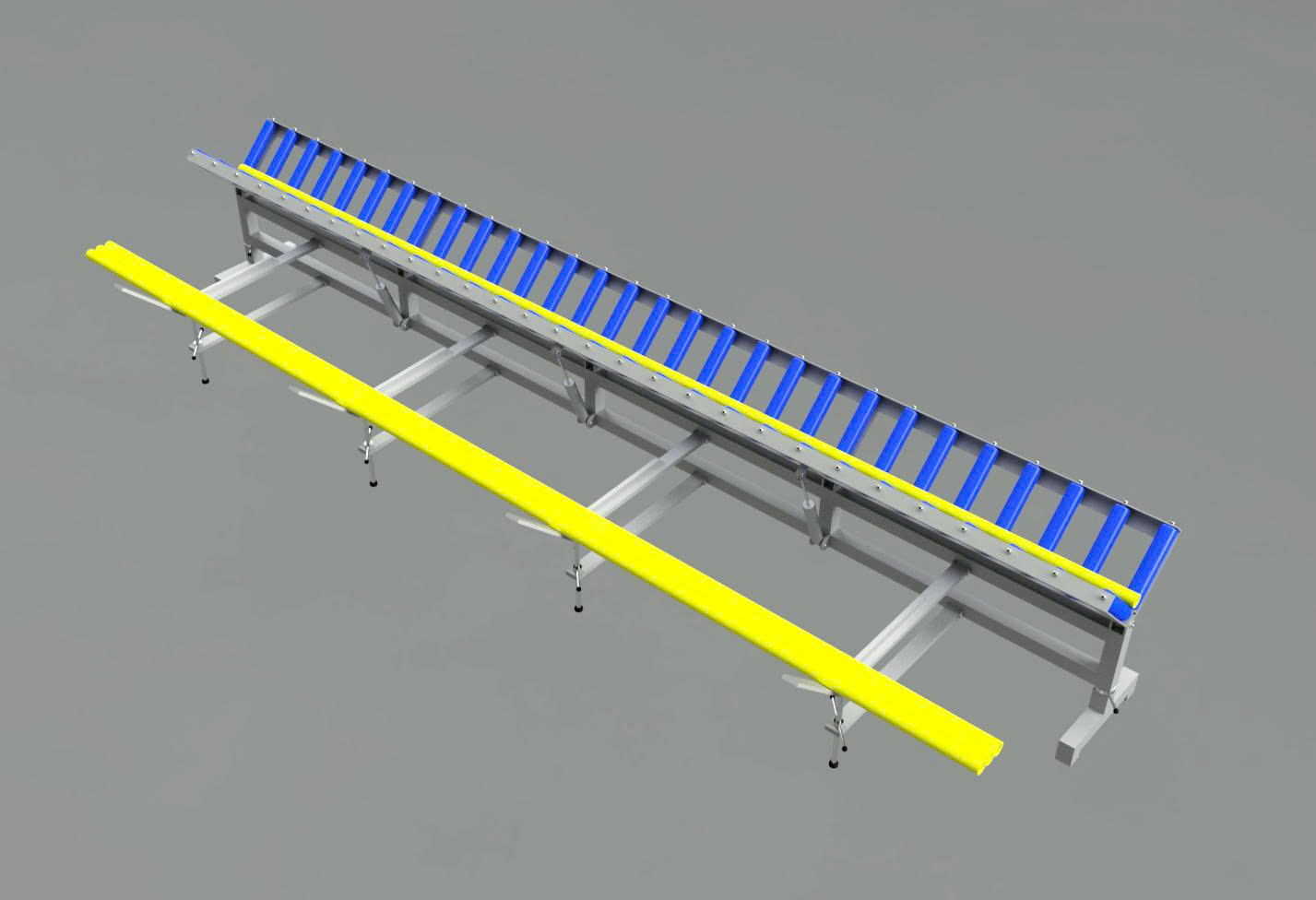 BẢN VE 3D BĂNG TẢI TILT ROLLER CONVEYOR (CN 083)