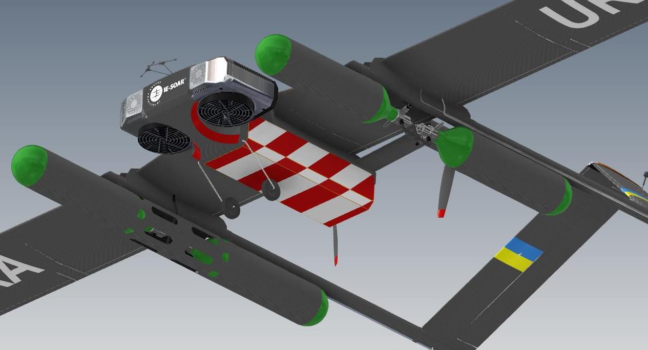 MÁY BAY KHÔNG NGƯỜI LÁI UAV Plane “H2O” (DR 34)