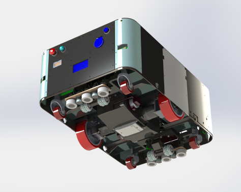 BẢN VẼ 3D XE AGV AGV Robot (CN 102)
