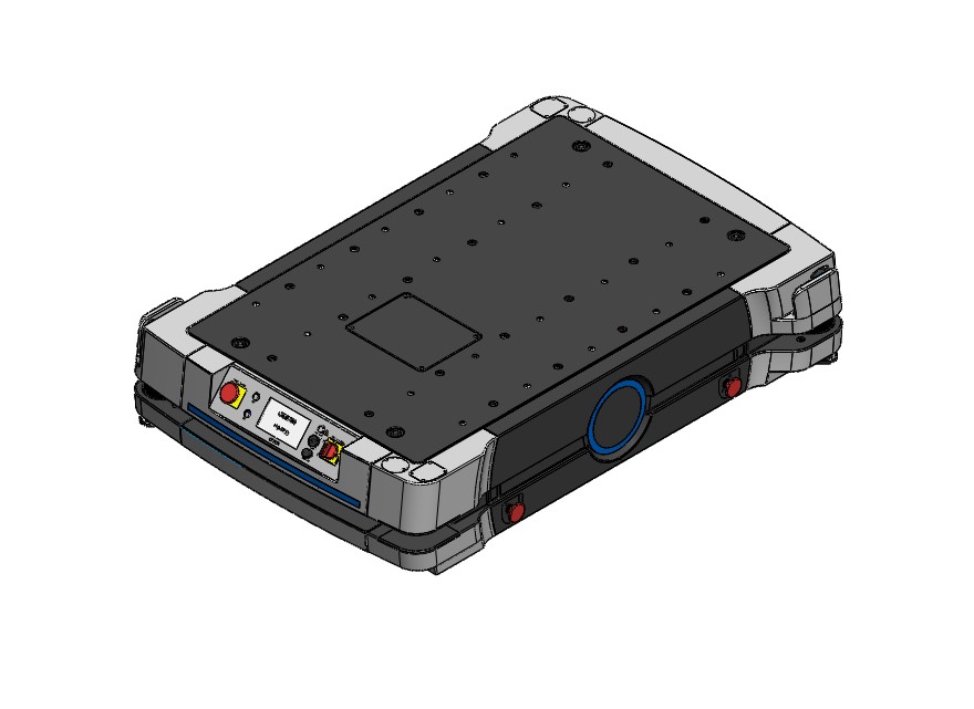 BẢN VẼ 3D XE AGV Autonomous Mobile Robots HD Series (CN 101)