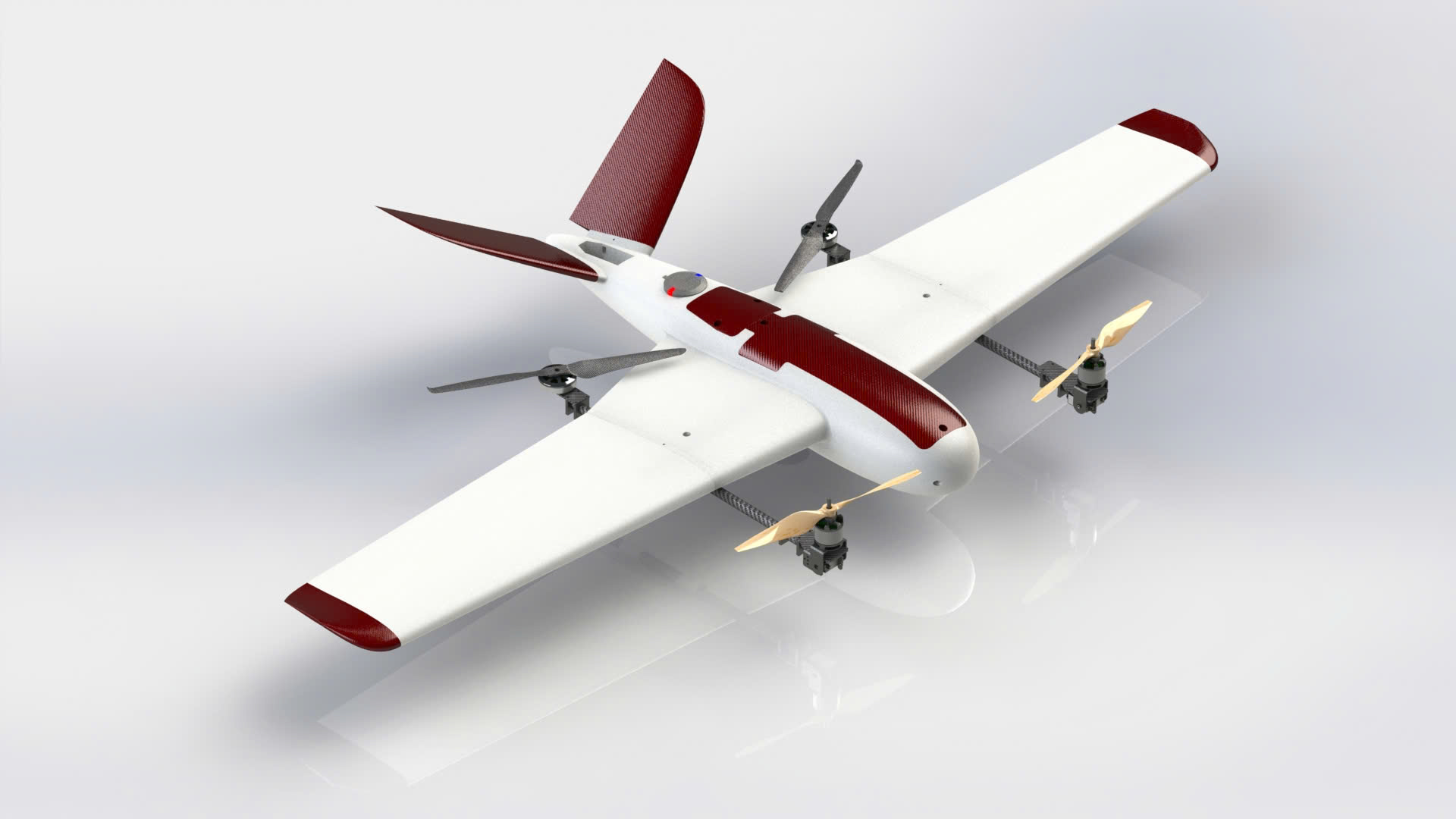 MÁY BAY KHÔNG NGƯỜI LÁI UAV VTOL Fixedwing With Tilt System (DR 31)