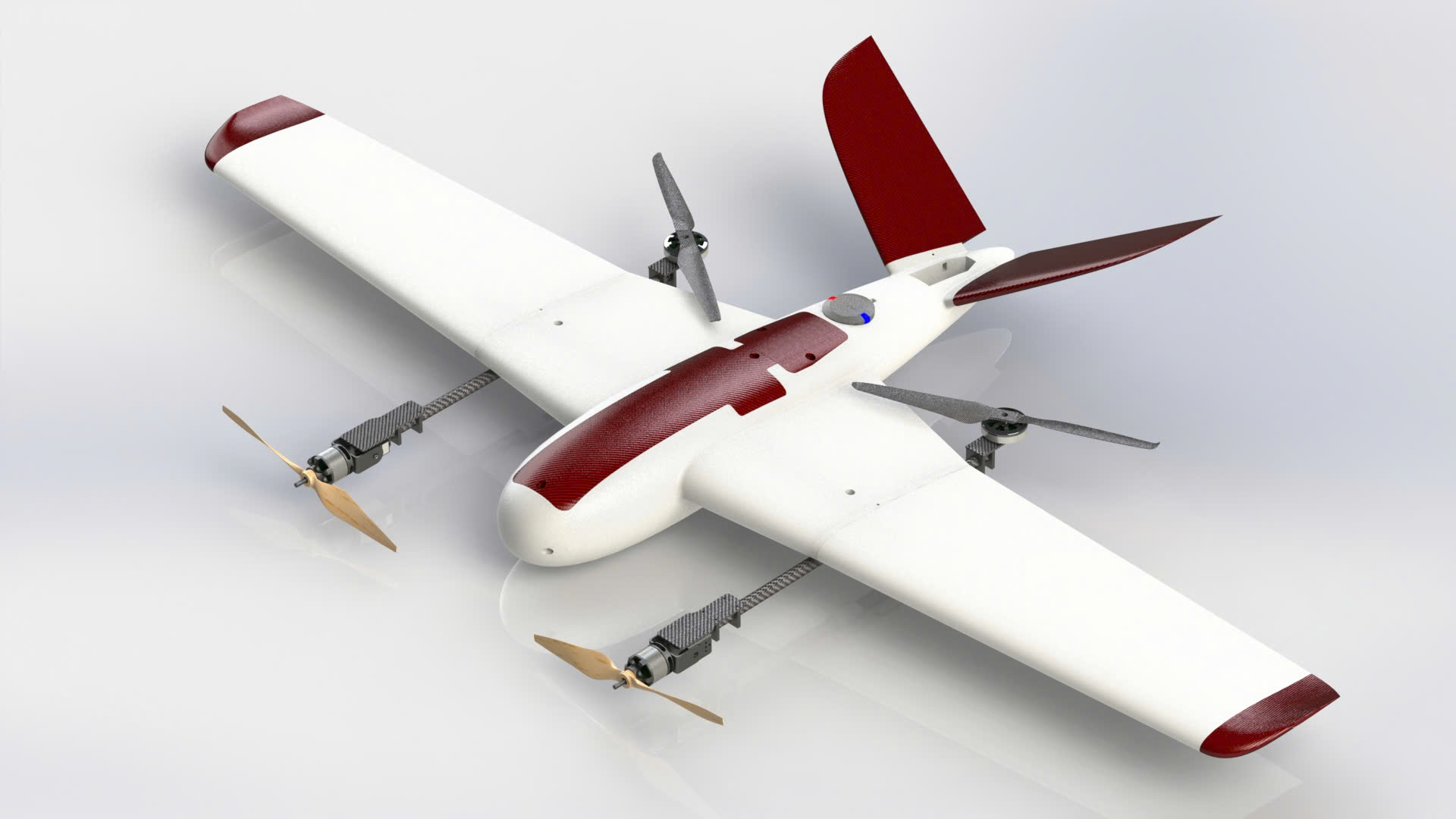 MÁY BAY KHÔNG NGƯỜI LÁI UAV VTOL Fixedwing With Tilt System (DR 31)