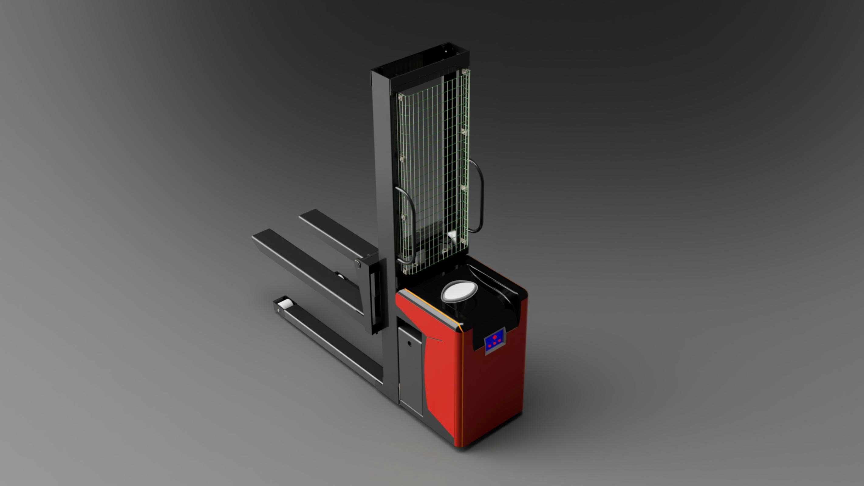 XE NÂNG Automated Guided Vehicle (AGV) Forklift – Fusion 360 Model (CN 173)