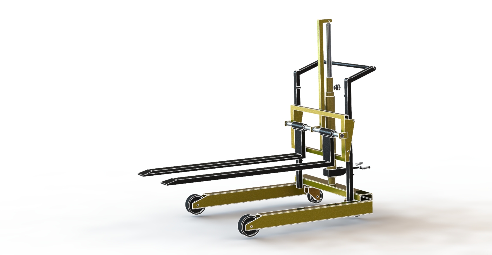 XE LÊN BẬC THANG Hand Forklift (CN 216)