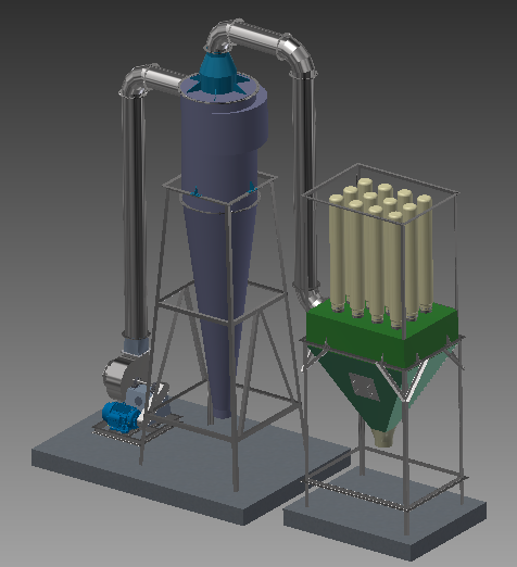 Hệ thống Lọc bụi Công nghiệp Dust collector system (CN 269)