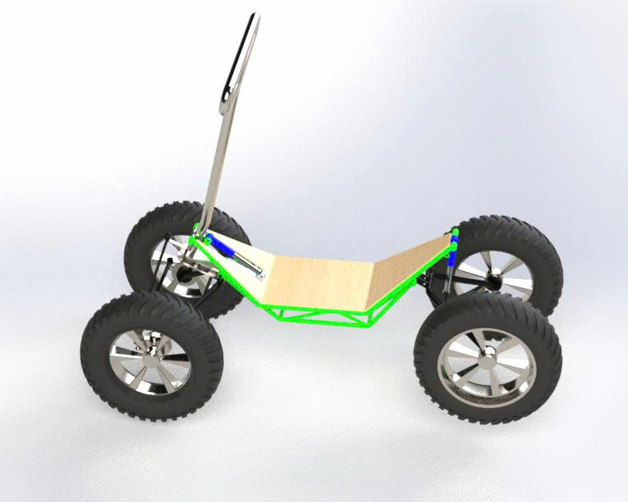 Xe scooter dẫn động 4 bánh (4WD) (DC 08)