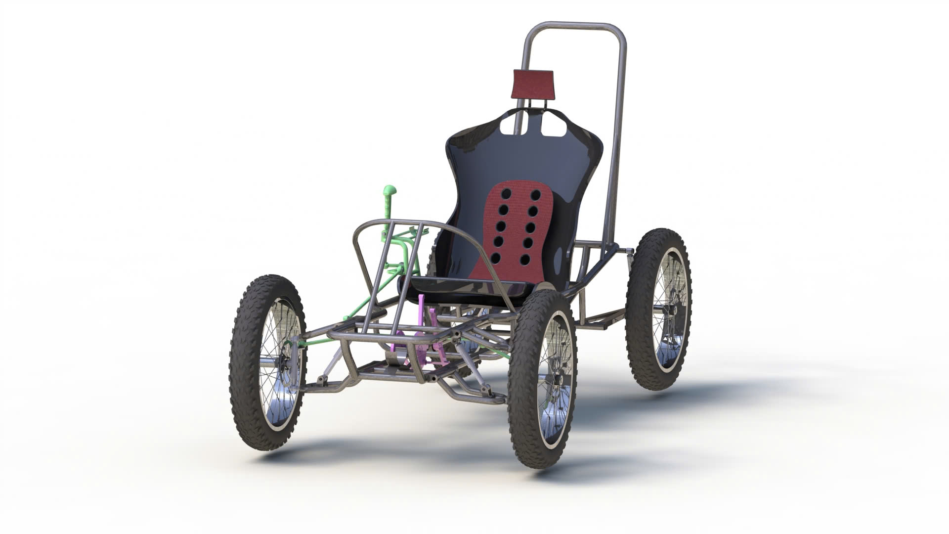 Điều khiển bằng cần lái (joystick) giống máy bay F-16 (DC 10)