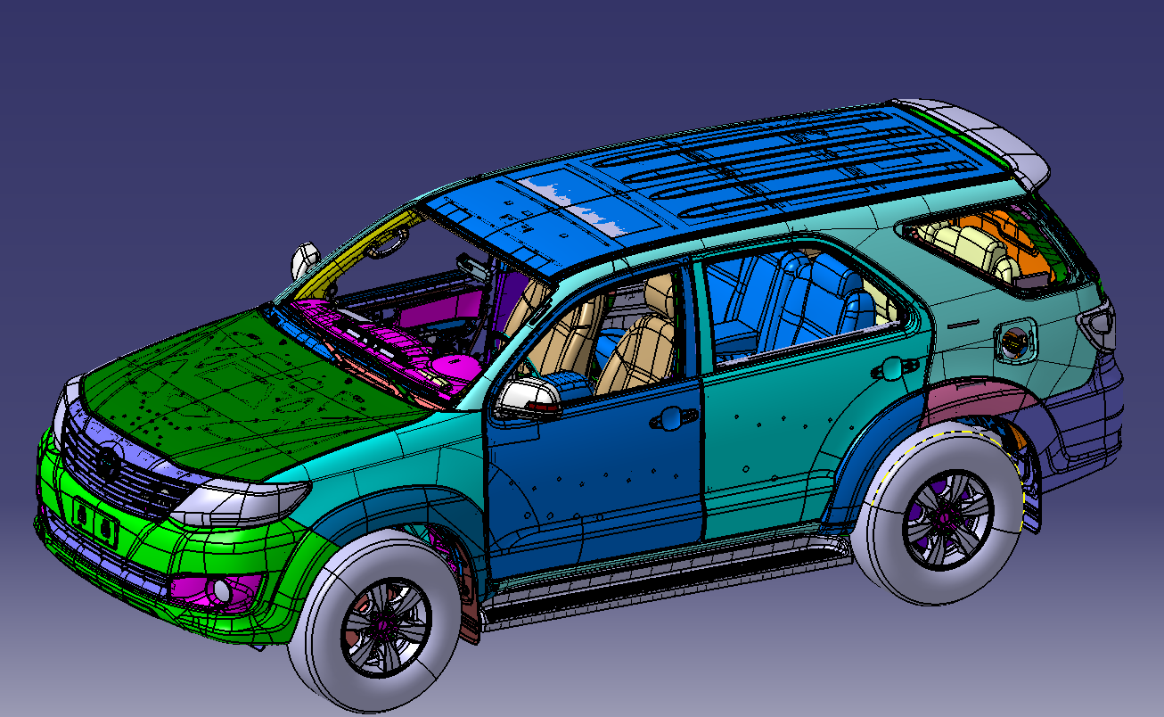 xe Toyota Fortuner (DC 27)