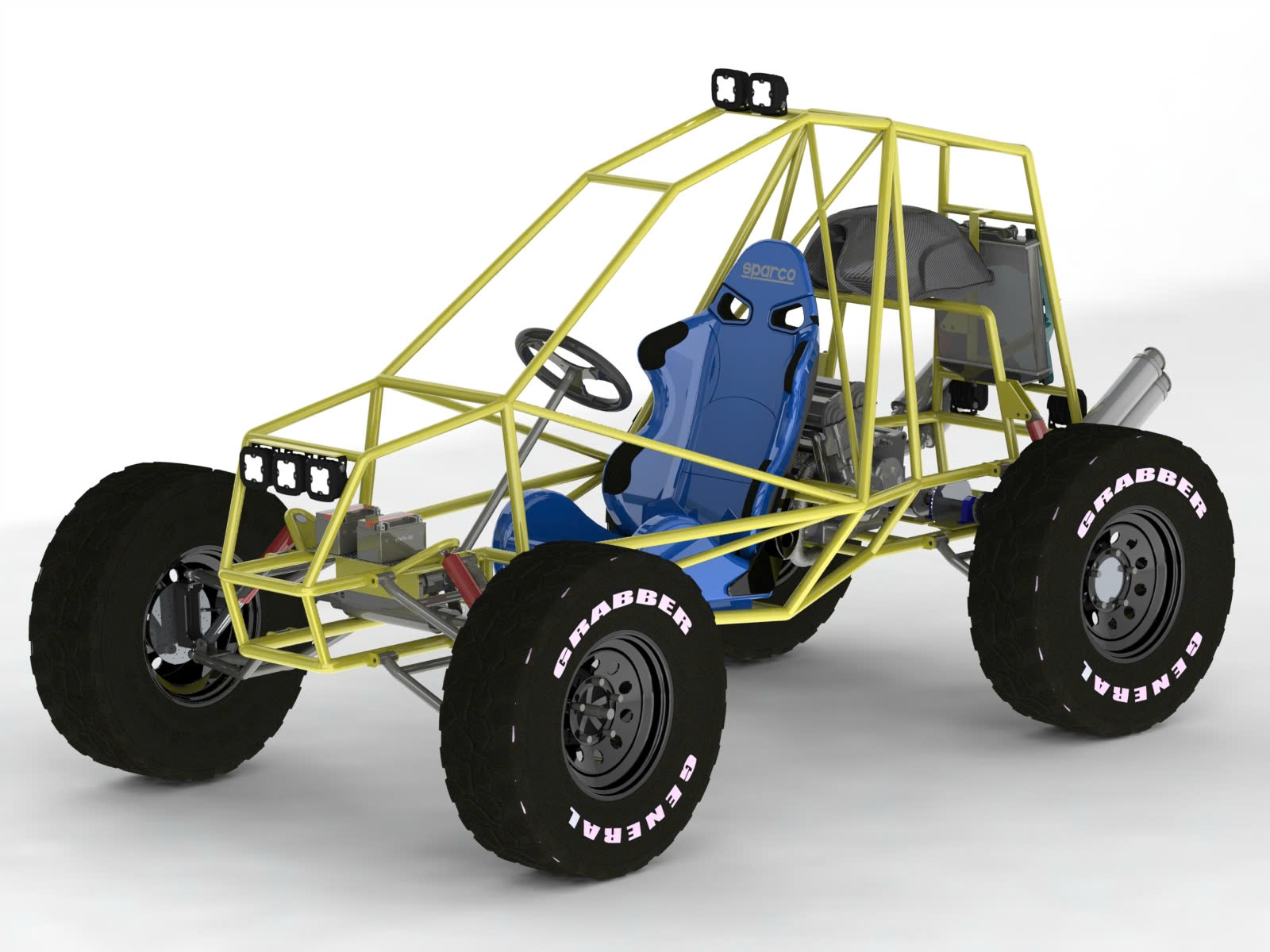 Kart địa hình Sấm Sét (DC 19)