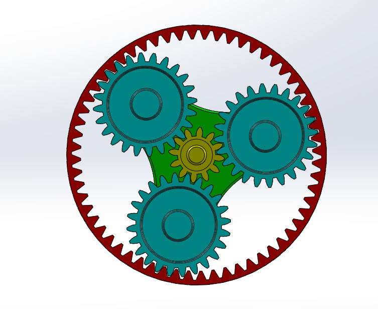 HỘP SỐ HÀNH TINH (PLANETARY GEARBOX) (DC 55)