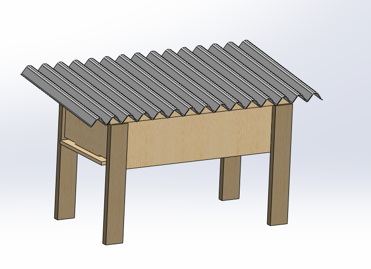 Tổ ong nằm ngang phiên bản 1 (DG 06)