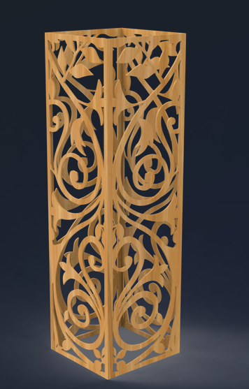 Đèn lồng gỗ trang trí (DG 27)