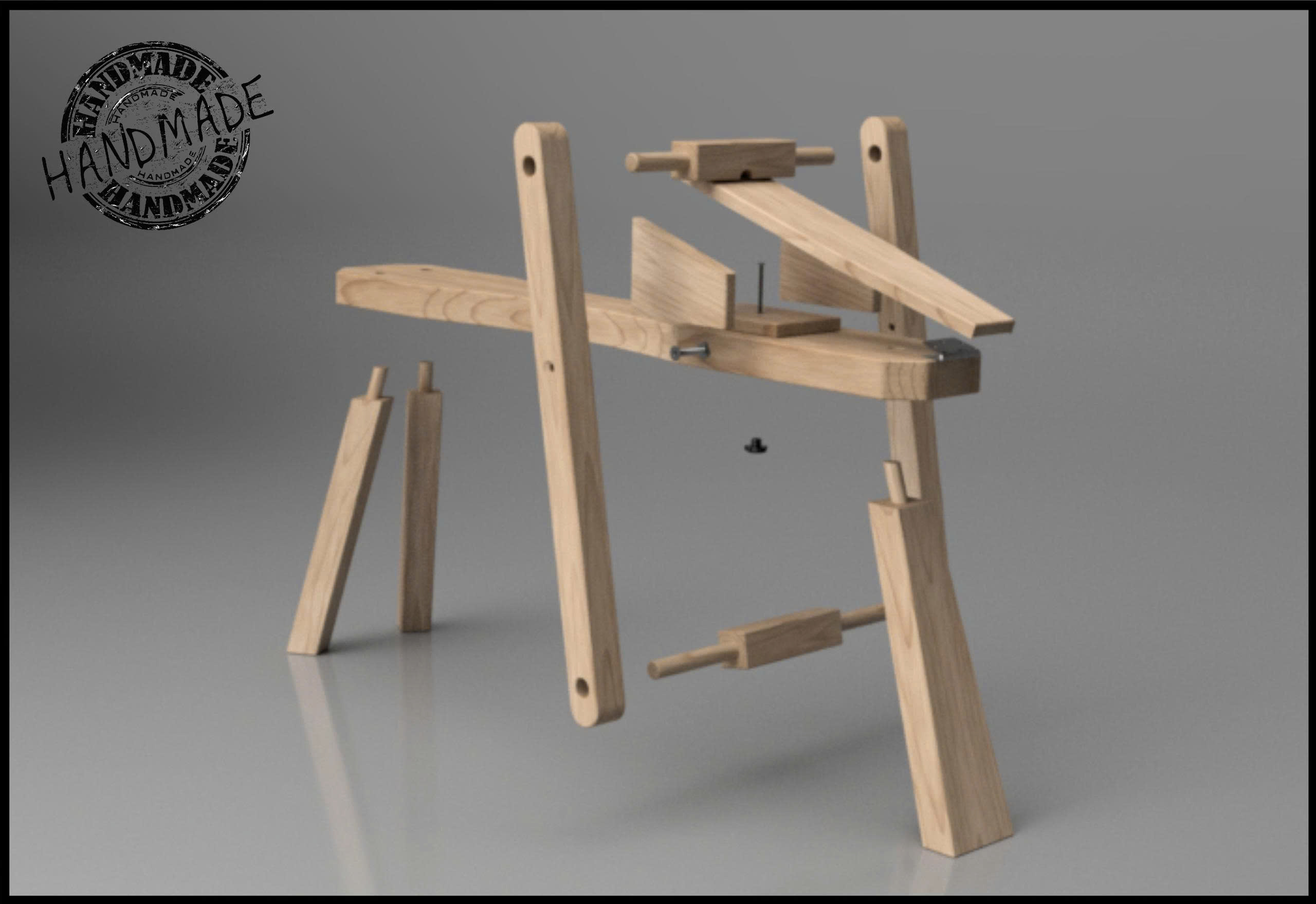 Ghế kẹp gỗ thủ công (DG 28)