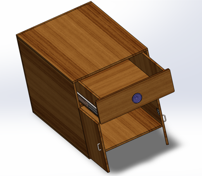 Tủ ngăn kéo gỗ – lưu trữ tiện dụng & thẩm mỹ (DG 48)