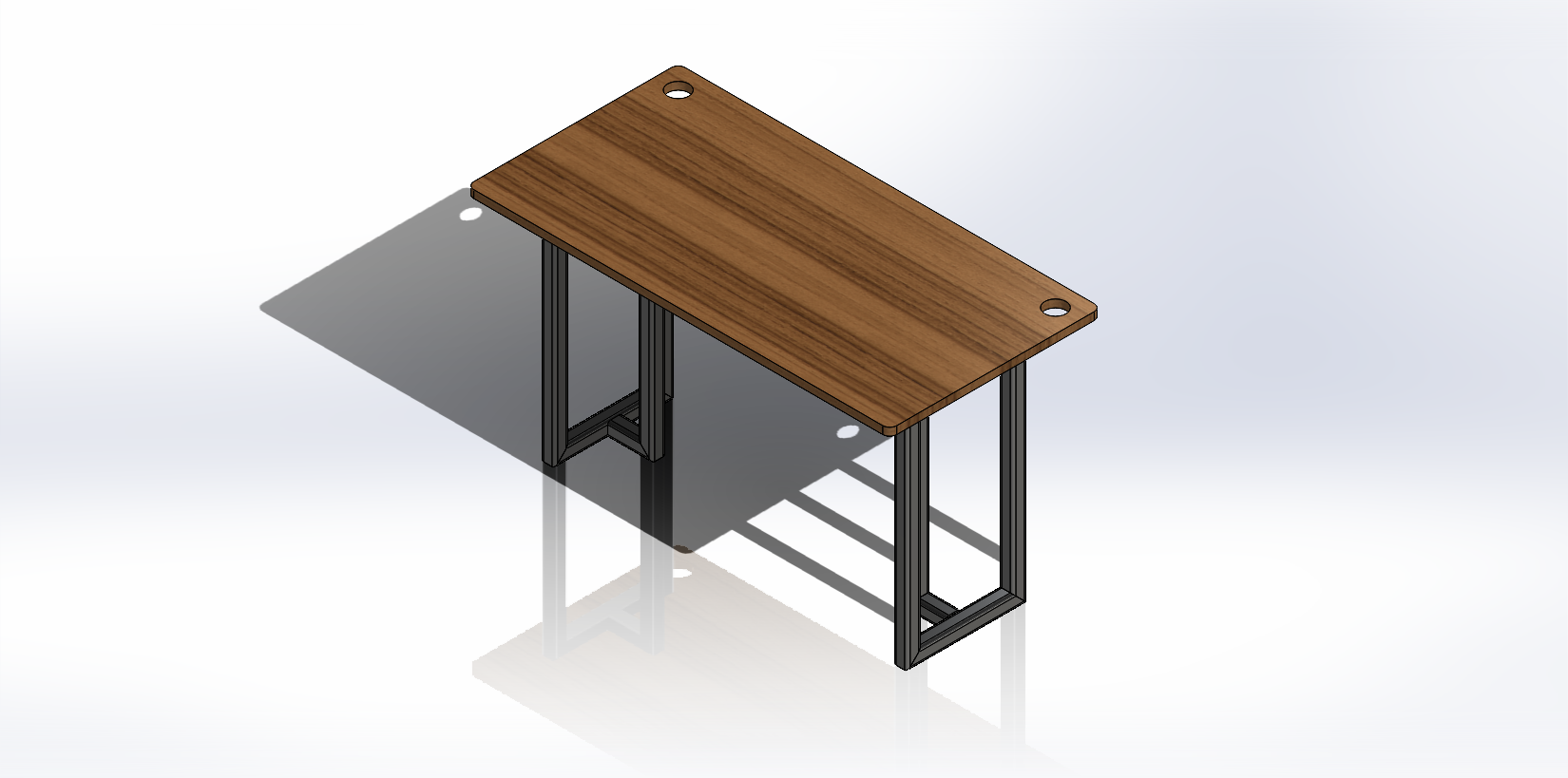 Bàn làm việc kiêm trang trí 120x60x70 cm (DG 47)