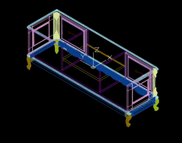 Kệ TV cổ điển (DG 64)
