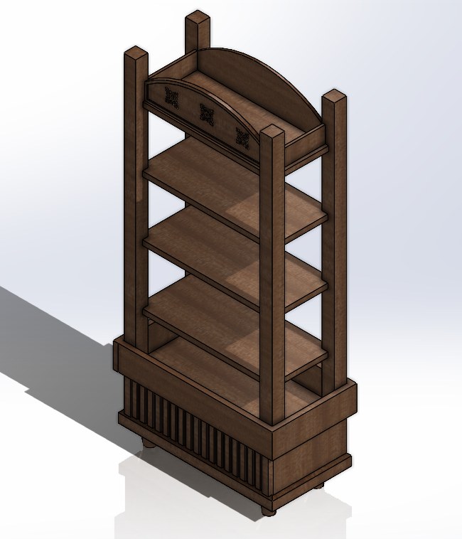 Giá sách phong cách Philippines(DG 82)