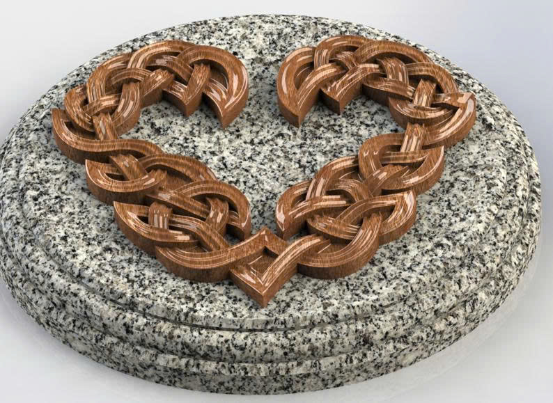 Chạm khắc hoa văn Celtic (DG 103)